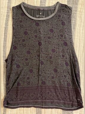 American Eagle Outfitters Soft & Sexy Floral Tank Top
